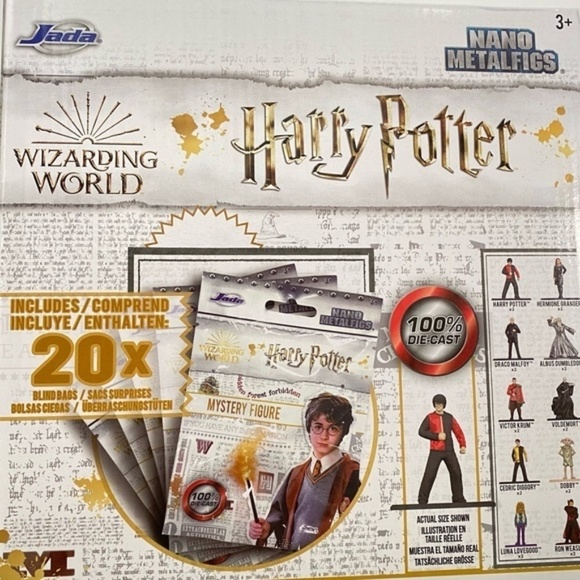 20 New Harry Potter Nano Metalfigs Blind Bags Party Favors - Picture 1 of 4